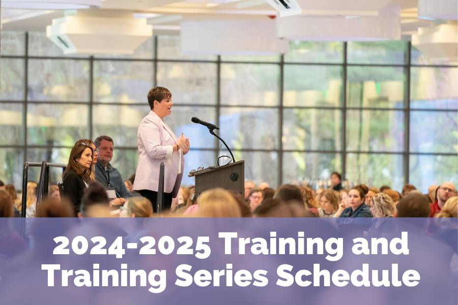 2024-2025 Training and Training Series Schedule
